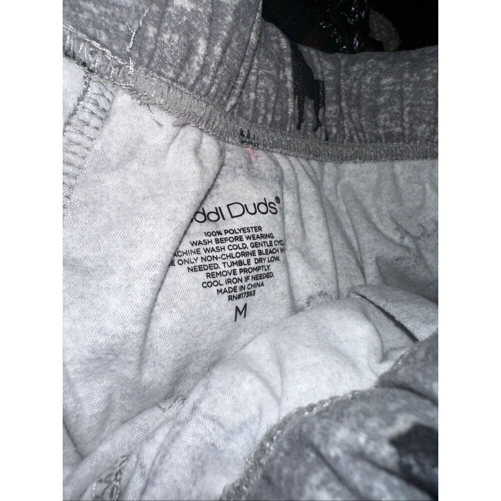 Cuddl Duds Women’s Pajama Set grey black lab Dog Print Long Sleeve Top & lounge - Picture 6 of 6